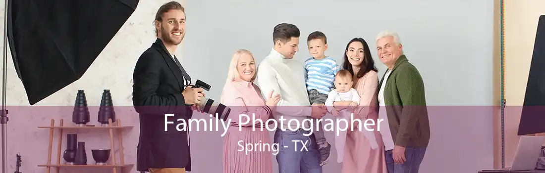 Family Photographer Spring - TX