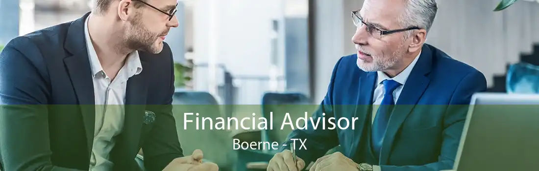 Financial Advisor Boerne - TX